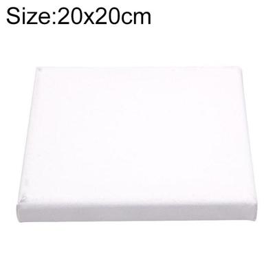 Olie acrylverf witte lege vierkante kunstenaar canvas houten Board frame Olie acrylverf witte lege vierkante kunstenaar canvas houten Board frame