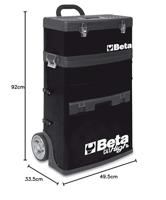 Beta Trolley twee-delig C41H-N | Zwart - 041000005 - thumbnail