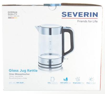 Severin WK3420 Waterkoker Transparant