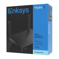 Linksys Hydra 6 dual-band Mesh WiFi 6-router (AX3000) - Draadloze gamingrouter met snelheden tot 3 Gbps, ondersteunt meer dan 25 apparaten en 185 m2 dekking - Werkt met het Linksys Mesh WiFi-systeem - thumbnail