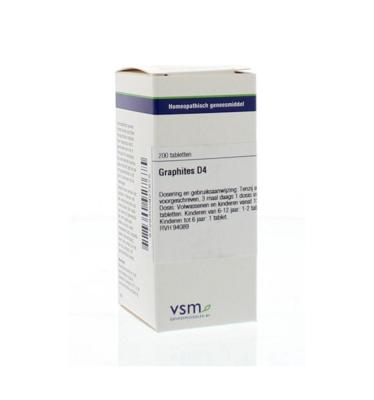 VSM Graphites D4 200 Tabletten VSM Graphites D4 200 Tabletten