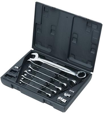 KS Tools 503.4647 Ringsleutel met ratelset Sleutelbreedte (metrisch) 8 - 19 mm KS Tools 503.4647 Ringsleutel met ratelset Sleutelbreedte (metrisch) 8 - 19 mm