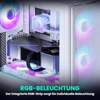 Phanteks PH-EC400GA_DMW01 Behuizing, Gaming-behuizing, PC-behuizing Wit - thumbnail