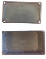 Hammond Electronics 1590MMBK Universele behuizing 50 x 50 x 31 Aluminium Zwart 1 stuk(s) - thumbnail