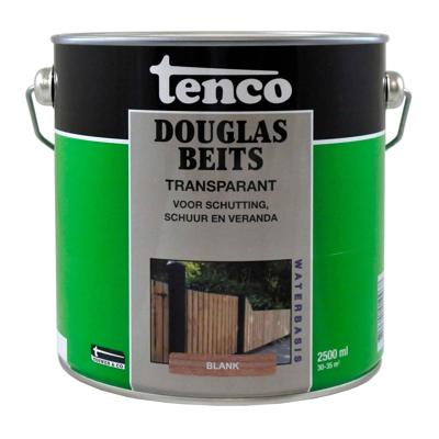 Douglas beits transparant blank 2,5l verf/beits Tenco - Tenco