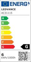 OSRAM HOMELIGHTING 4058075428300 LED-lamp Energielabel F (A - G) E27 Peer 4.9 W = 40 W Warmwit 1 stuk(s) - thumbnail