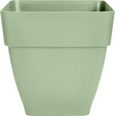 elho bloempot vibia campana vierkant d30 h28cm Pistachegroen