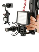Ulanzi PT-3 Triple Cold Shoe Mount met verlengstuk - thumbnail