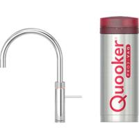 Quooker Fusion round met PRO3 boiler 3-in-1 kokend water kraan Chroom - thumbnail