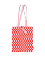 HEMA Tas canvas ruiten - thumbnail