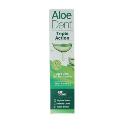 Aloe dent tandpasta triple action 100 Milliliter