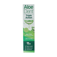 Aloe dent tandpasta triple action 100 Milliliter - thumbnail