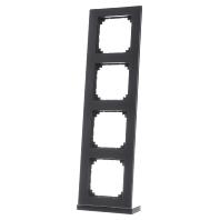 Merten 486414 Afdekking Frame System M Antraciet 1 stuk(s) - thumbnail