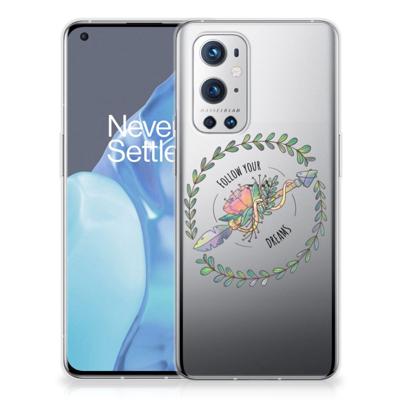 OnePlus 9 Pro Telefoonhoesje met Naam Boho Dreams OnePlus 9 Pro Telefoonhoesje met Naam Boho Dreams