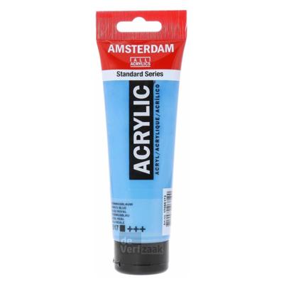 Royal Talens Amsterdam Acrylverf 120 ml - Koningsblauw 517