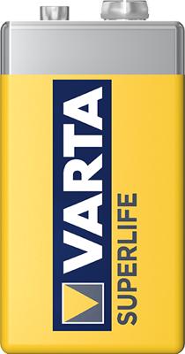 Varta Batterij superlife 9 volt 1 Stuks Varta Batterij superlife 9 volt 1 Stuks