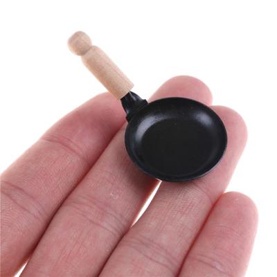 3 stuks Doll House miniatuur keuken koekenpan koken tools kinderen Pretend Play speelgoed