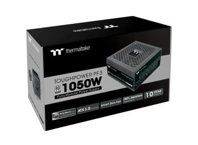 Thermaltake Toughpower PF3 power supply unit 1050W Zwart Thermaltake Toughpower PF3 power supply unit 1050W Zwart