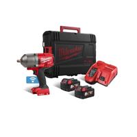 Milwaukee M18 FUEL™ ONEFHIWF12-502X ONE-KEY™ Accu slagmoersleutel 1356Nm 1/2" frictiering 18V 5.0Ah in HD-Box - 4933459727 - thumbnail