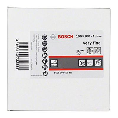 Bosch Accessories 2608000605 Lamellenschuurwals met vlies, 19 mm, superfijn, 100 mm Diameter 100 mm 1 stuk(s) Bosch Accessories 2608000605 Lamellenschuurwals met vlies, 19 mm, superfijn, 100 mm Diameter 100 mm 1 stuk(s)