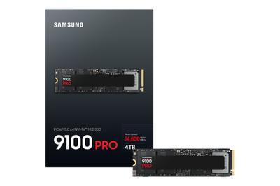 Samsung MZ-VAP4T0BW 9100 PRO PCIe® 5.0 NVMe™ M.2 SSD - 4 TB, 4 TB, M.2, 14800 MB/s
