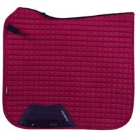 LeMieux Zadeldek Suede bordeaux maat:dr full - thumbnail