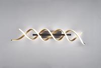 Trio Design plafondlampSequence zwart met goud - 641810208 - thumbnail
