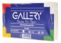 Gallery witte systeemkaarten, ft 7,5 x 12,5 cm, geruit 5 mm, pak van 100 stuks - thumbnail