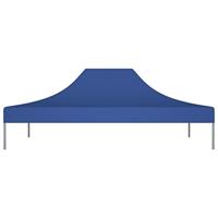 VidaXL Partytentdak 270 g/m² 4x3 m blauw - thumbnail