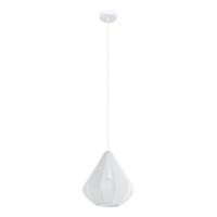 EGLO Dolwen Hanglamp - E27 - Ø 33,5 cm - Wit - Textiel - thumbnail