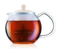 bodum ASSAM F/PLST 0.5 Liter Theekoker Transparant, Zwart - thumbnail