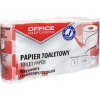 OFFICE products toiletpapier, 2-laags, 150 vel, wit, pak van 8 rollen - thumbnail