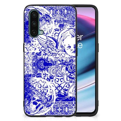 Telefoonhoesje OnePlus Nord CE 5G Angel Skull Blauw Telefoonhoesje OnePlus Nord CE 5G Angel Skull Blauw