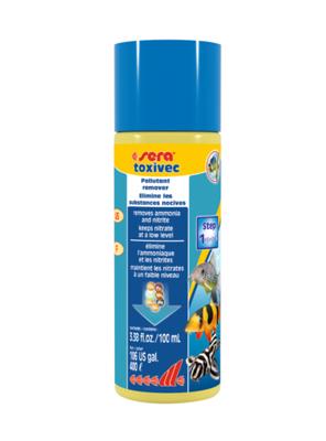 Sera Toxivec 100 ml - Directe Zuivering van Giftige Stoffen in Aquariums