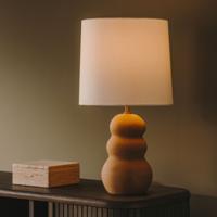 Kave Home Tafellamp 'Madsen' Terracotta, 55cm hoog - thumbnail