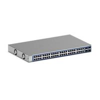 NETGEAR 48-poorts Gigabit Ethernet Smart Switch (GS748T): Managed, optioneel met 1 jaar Insight Cloud Management, met 2 1G SFP en 2 1G combo, desktop- of rekmontage - thumbnail