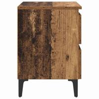 Nachtkastje 2 pcs Oud hout 40 x 35 x 50 cm Bewerkt hout - thumbnail