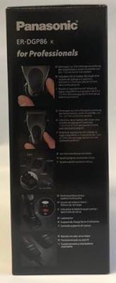 Panasonic ER-DGP86 Tondeuse Zwart