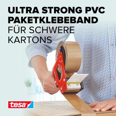 tesa ULTRA STRONG 51124-00008-01 Pakband tesapack Bruin (l x b) 66 m x 50 mm 3 stuk(s) - thumbnail