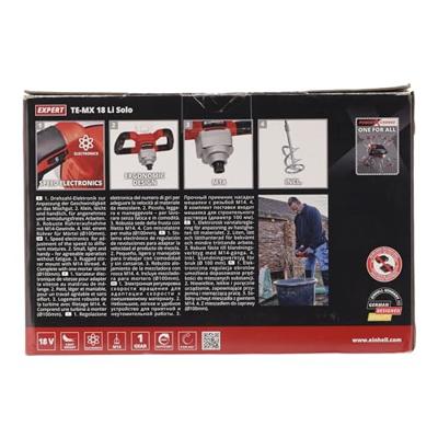 Einhell TE-MX 18 Li Solo - Accu Verf-/Mortelmenger | 18V | Zonder accu&apos;s en lader - 4258760