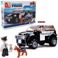 Sluban politieauto met hond - 78dlg. - thumbnail