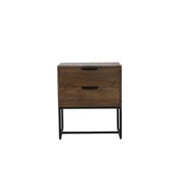 Light & Living Nachtkastje 'Meave', hout donker bruin - thumbnail
