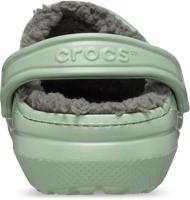 Crocs Classic Lined Pantoffel Moss/Multi M11 - thumbnail
