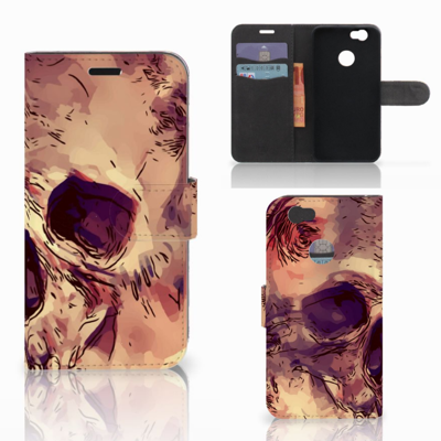 Telefoonhoesje met Naam Huawei Nova Skullhead