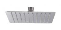 UFO Luxe hoofddouche vierkant 20 cm Ultra plat RVS 304 - thumbnail