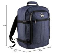 Cabin Max Metz - 30L - EasyJet Rugzak - 45x36x20 - Atlantic Blue - thumbnail