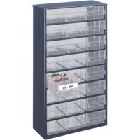 raaco 1224-02 Ladekast (l x b x h) 150 x 306 x 552 mm Aantal vakken: 24 Inhoud 1 stuk(s) - thumbnail