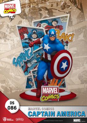 Marvel Comics D-Stage PVC Diorama Captain America 16 cm Marvel Comics D-Stage PVC Diorama Captain America 16 cm