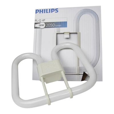 Philips PL-Q 4 Pin fluorescente lamp 24,8 W GR10q Koel wit A