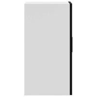 Keukenwandkast Porto bewerkt hout zwart - thumbnail